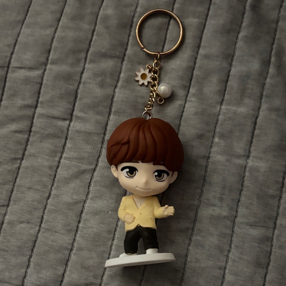 Tiny Tan BTS Jimin Keychain